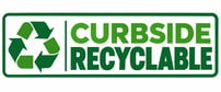 Curbside Recyclable Green Badge